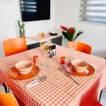 Orange Sunset Duplex Lapta 2 Bedrooms Close To Merit Casino *
