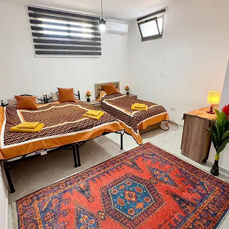 Orange Sunset Duplex Lapta 2 Bedrooms Close To Merit Casino *